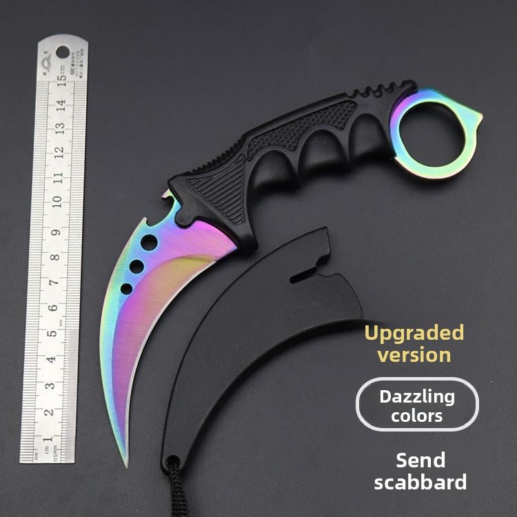 Portable tiger claw practice knife for cool performance - Evan's Online Shopping Centre