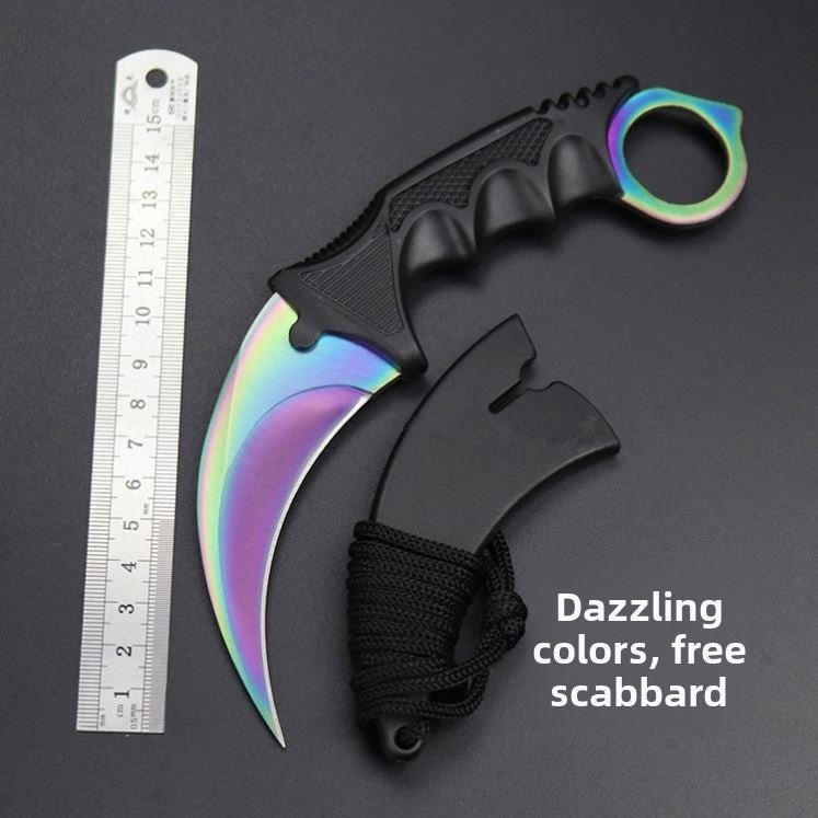 Portable tiger claw practice knife for cool performance - Evan's Online Shopping Centre