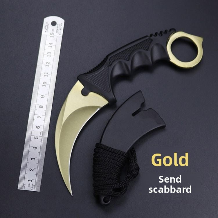 Portable tiger claw practice knife for cool performance - Evan's Online Shopping Centre