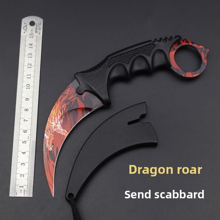 Portable tiger claw practice knife for cool performance - Evan's Online Shopping Centre