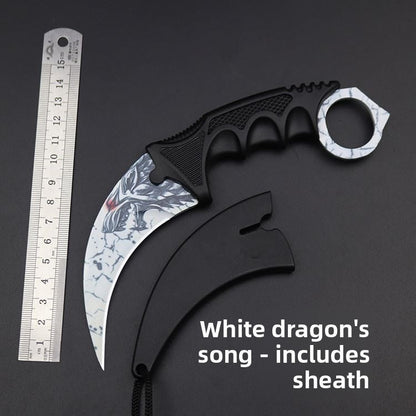 Portable tiger claw practice knife for cool performance - Evan's Online Shopping Centre