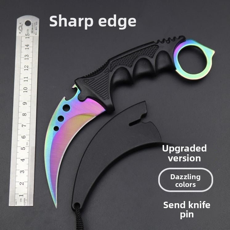 Portable tiger claw practice knife for cool performance - Evan's Online Shopping Centre