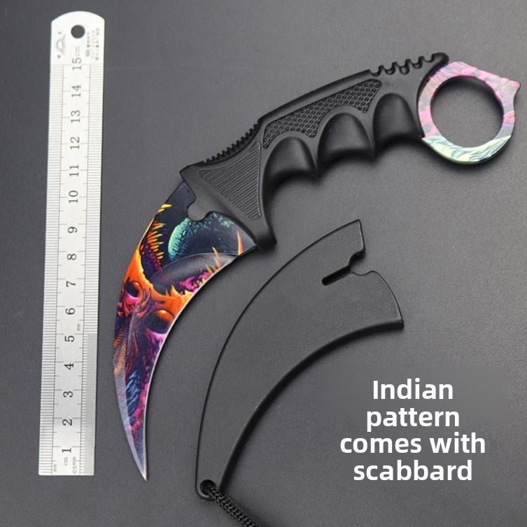 Portable tiger claw practice knife for cool performance - Evan's Online Shopping Centre