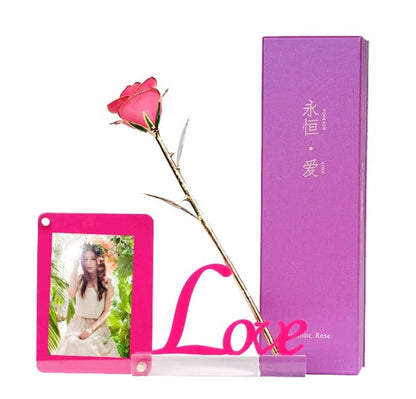 Valentine's Day Gold Rose - Evan's Online Shopping Centre